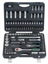 Набор головок Force 108 предметов 1/4 и 1/2 6-гранный (код 41082R-5)