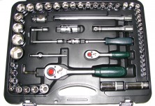 Набор головок Force 108 предметов 1/4 и 1/2 6-гранный (код 41082R-5)